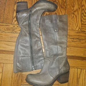 Born Womens Brown Riding Boots Size 8 M Preowned